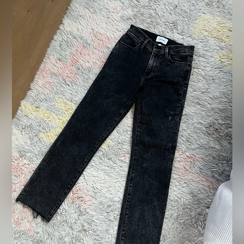 FRAME denim. Le High Straight